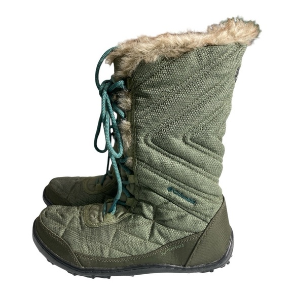Columbia Minx Mid III Omni-Heat Women's Boots Winter
Snow Hiking Waterproof Sz 8 - Picture 1 of 14